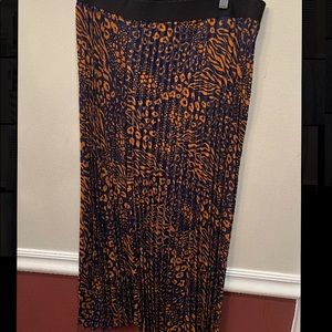 Midi Leapord print skirt